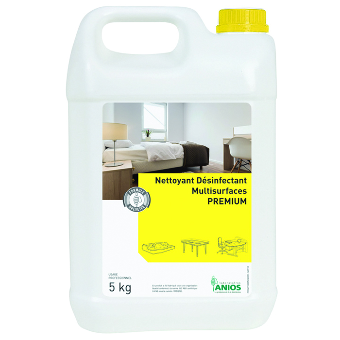 ANIOS - NETTOYANT DESINFECTANT MULTI SURFACES PREMIUM 5L
