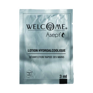 DOSETTE LOTION ALCOOL WELCOME 3ML BACTERICIDE FONGICIDE VIRUCIDE