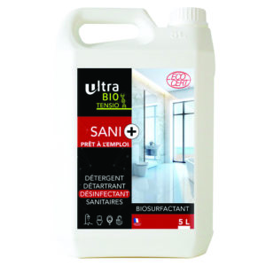SANI + ULTRA BIO TENSIO -NETTOYANT DESINFECTANT SANITAIRES 5L