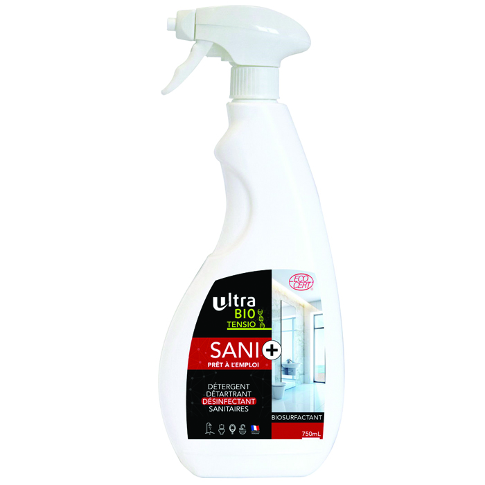 SANI + ULTRA BIO TENSIO -SPRAY NETTOYANT DESINFECTANT SANITAIRES